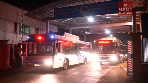 В Алматы 24 новых автобуса стали курсировать по 85-му маршруту