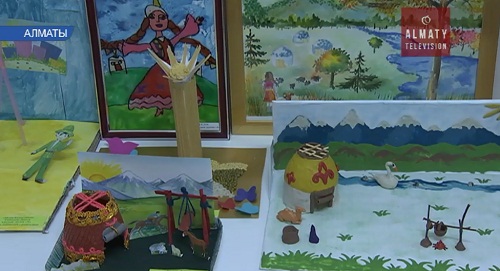 Воспитанники алматинского детсада подготовили выставку о Казахстане