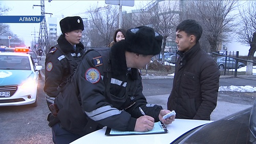 Алматылық полицейлер "Тең мүмкіндік жолы" атты шарасын қорытындылады