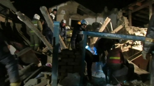 В Шымкенте похоронили 29-ти летнюю женщину, погибшую при обрушении жилого здания