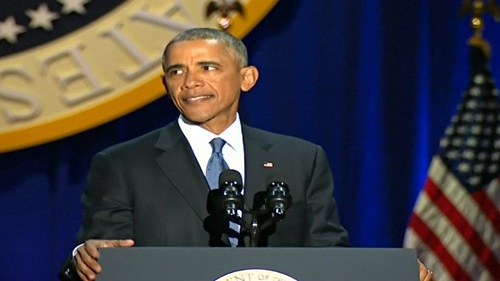 Барак Обама АҚШ президенті ретінде соңғы сөзін айтты