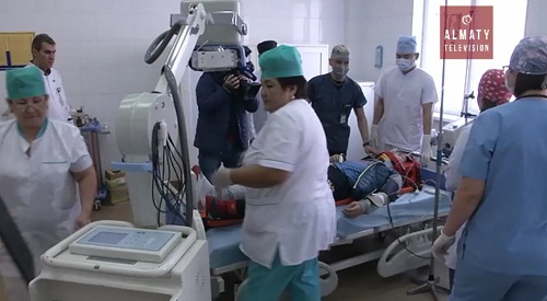 Пациентов в больницы будут доставлять на вертолетах во время Универсиады в Алматы