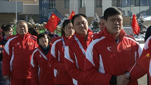 В Атлетической деревне чествовали спортсменов Китая и Казахстана