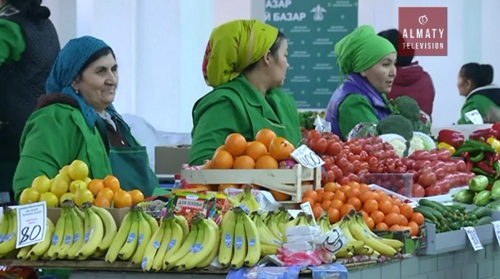 На Зеленом базаре Алматы открылся новый торговый павильон
