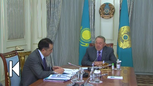 Премьер-министр доложил Нурсултану Назарбаеву о реализации "Третьей модернизации" 