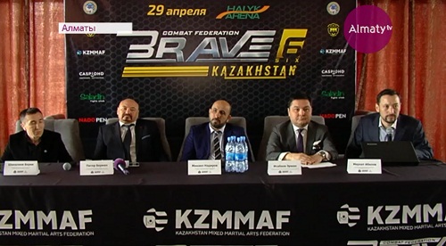 В Казахстане пройдет 6-й международный турнир по боям без правил «Brave»