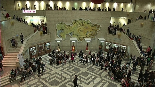 Алматинцы участвовали в акции "Ночь в музее"