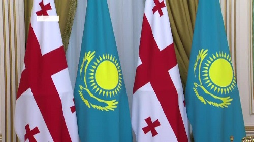 Нурсултан Назарбаев встретился с Президентом Грузии