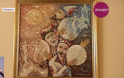 Казахстанские художники представили уникальные творения в Центральной библиотеке Алматы