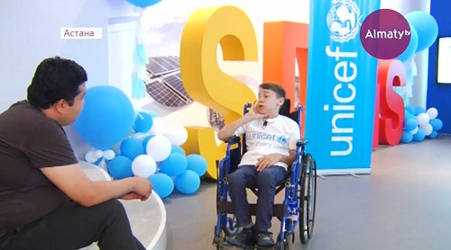 Школьник из Тараза предложил уникальный проект по борьбе с детской с инвалидностью