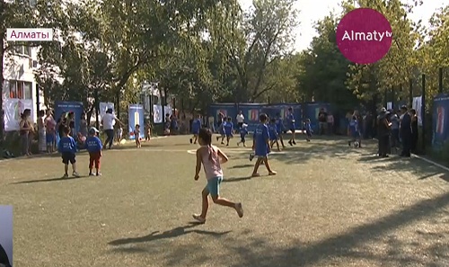 В Алматы ещё одной спортплощадкой стало больше