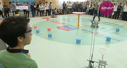 Соревнования по робототехнике собрали 15 команд в Алматы