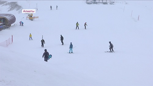 Сезон зимних видов спорта на Шымбулаке официально открыт