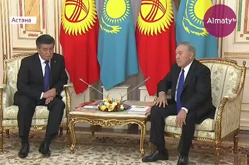 В Акорде состоялась встреча президентов Казахстана и Кыргызстана 