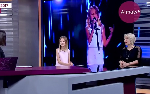 Данэлия Тулешова - победитель шоу "Голос. Дiти" в программе "Телебашня"