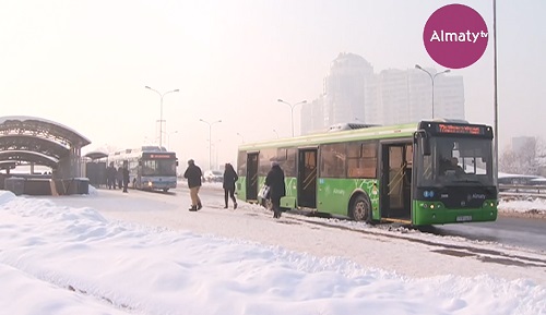 Новые автобусы стали курсировать по 127-му маршруту в Алматы 