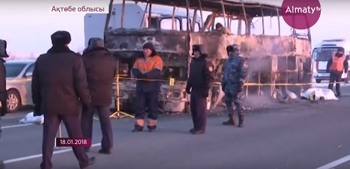Мажилисмены выясняют причину гибели 52 пассажиров автобуса в Актюбинской области
