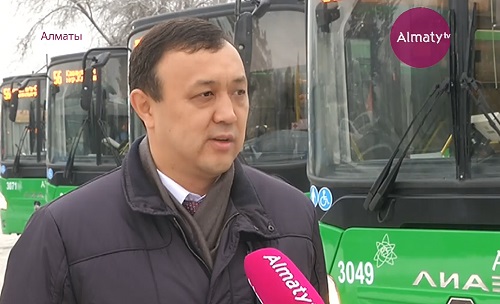 В Алматы обновлен весь состав 56 автобусного маршрута