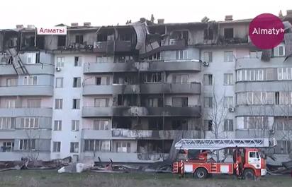 Пожар в Кокжиеке: пострадавшим окажут материальную помощь