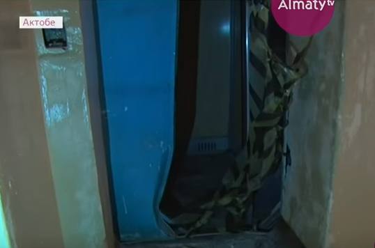 Полиция Актобе начала досудебное расследование по факту гибели в лифте