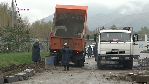 В Алматы заменят бордюры на 24-х улицах