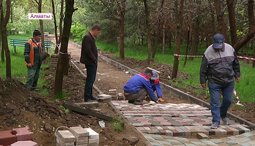 В Алматы реконструкция парка "Южный" идет, учитывая пожелания жителей