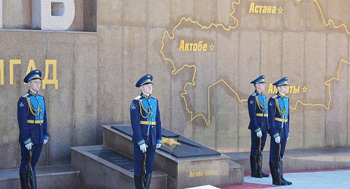 Казахстан передал Ржеву отреставрированный мемориальный комплекс 