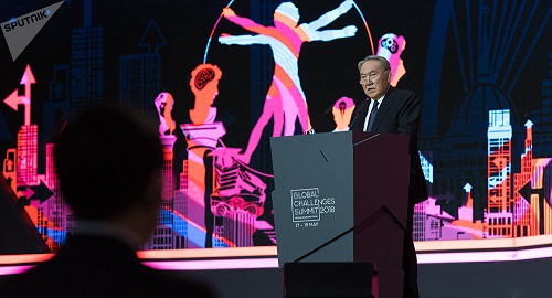 АЭФ-2018: Нурсултан Назарбаев назвал пять мегатрендов в мире