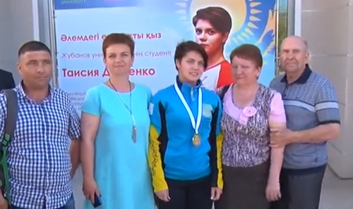 Таисия Дьяченко из Актобе стала самой сильной девушкой планеты