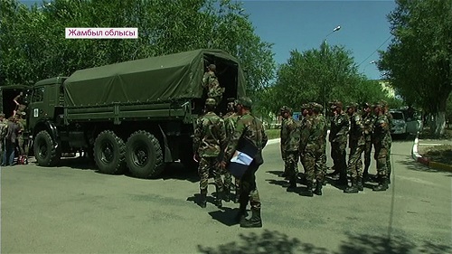 Военнослужащие из Венесуэлы, Зимбабве и Беларуси приехали в Казахстан