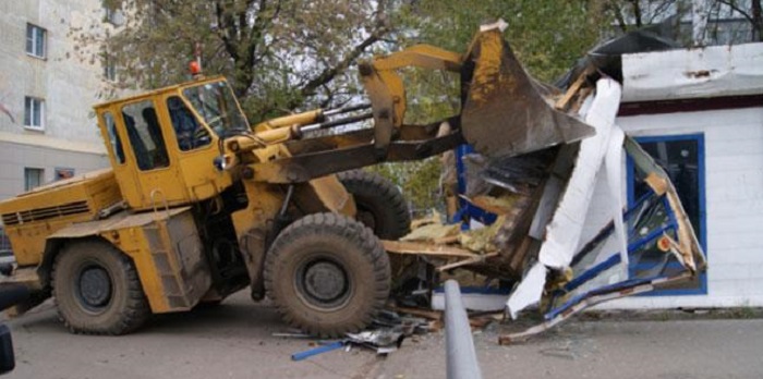 Более двухсот киосков снесли в Жетысуском районе Алматы