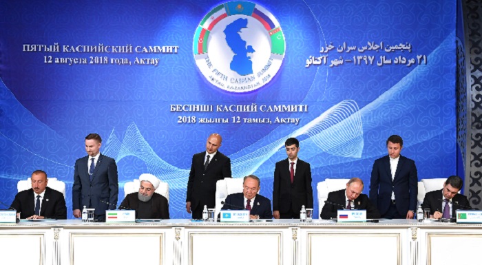 Главы пяти стран официально разделили Каспийское море