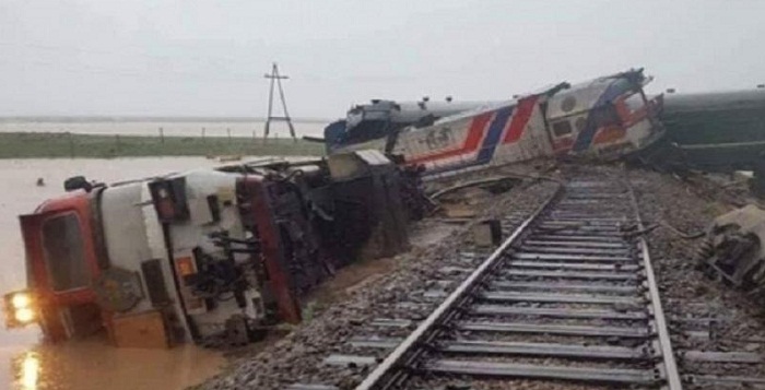 Крушение поезда в Монголии: свыше 50 человек ранено
