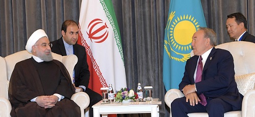 Нұрсұлтан Назарбаев Түрікменстан және Иран елдерінің президенттерімен кездесті