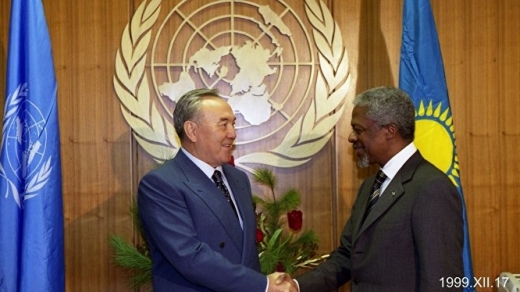 Назарбаев Кофи Аннан туралы: адал әрі мейірбан тұлға