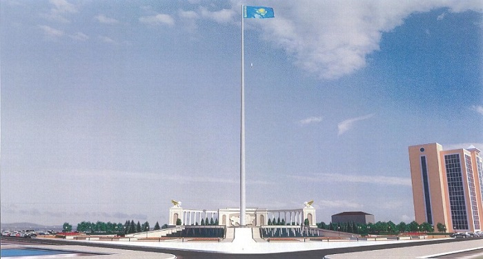  Флагшток высотой 91 метр построят в Атырау 