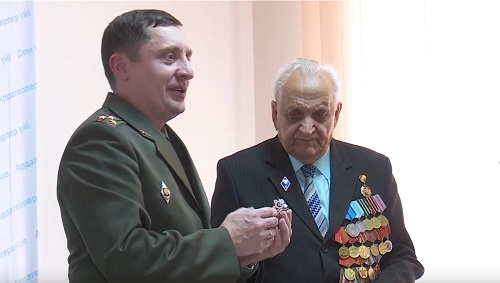 Боевой орден спустя 73 года получил ветеран в Костанае