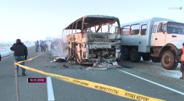 Родственники погибших в сгоревшем автобусе граждан Узбекистана требуют компенсаций