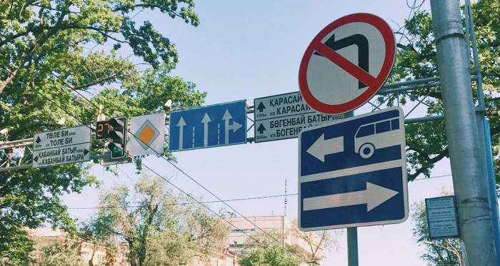 Нарушения ПДД чаще фиксируют на новых односторонних улицах Алматы 