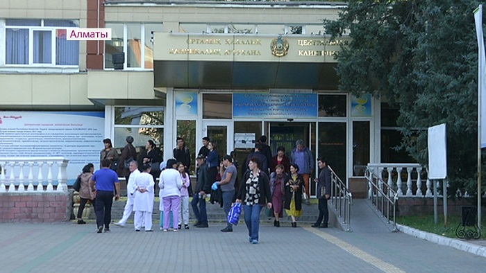 В Центральной клинической больнице Алматы вспыхнул пожар