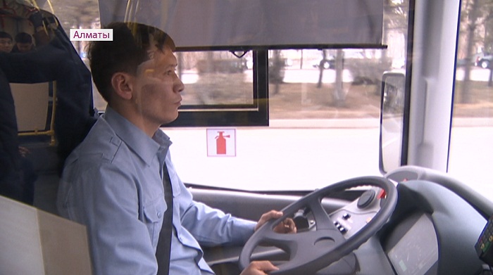 Водителей 14 автобусных парков Алматы проверили на профпригодность
