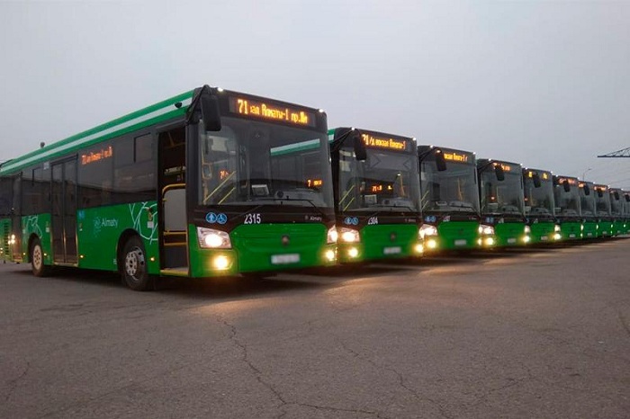 71-й автобусный маршрут изъяли у частного перевозчика в Алматы