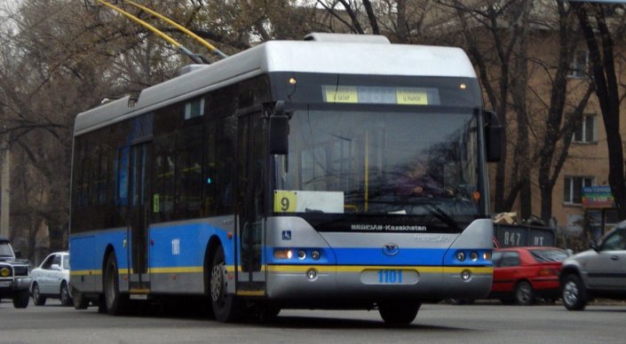 Алматының Алатау және Наурызбай аудандарына жаңа троллейбустар қатынайды