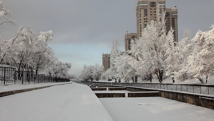 Погода в Алматы с 17 по 23 декабря 2018