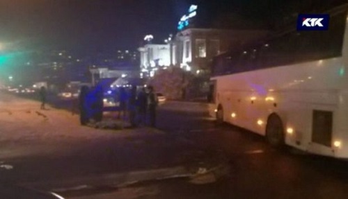 Алматыда автобустың қатысуымен болған жол апатында 2 адам қаза болды