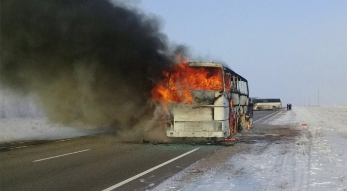 52 адам қаза тапқан автобустың иесі Шымкентке жеткізілді