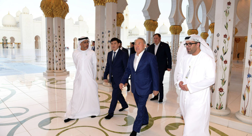 Нурсултан Назарбаев прибыл в ОАЭ с рабочим визитом