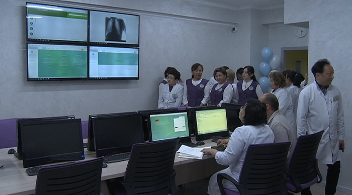 При поликлинике № 17 в Алматы открылся ситуационный центр