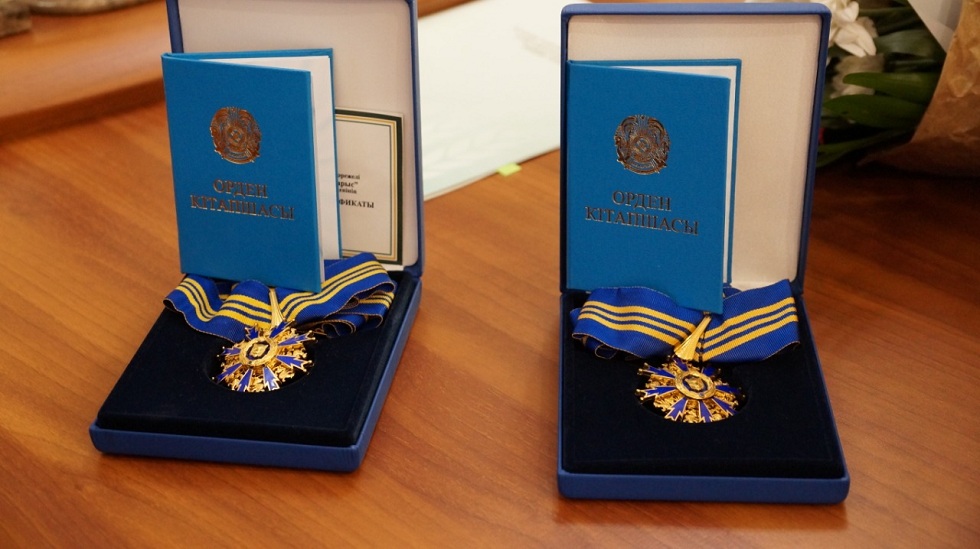 Карагандинских инспекторов "Охотзоопрома" наградили орденами