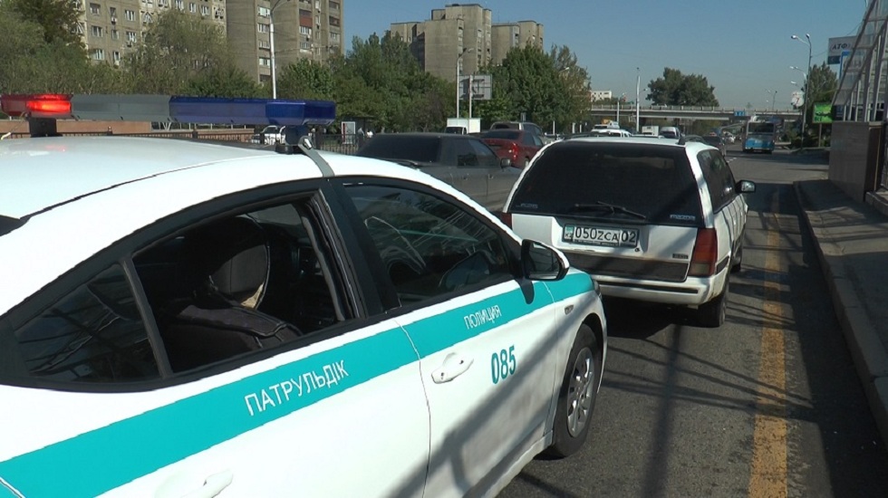 Полицейские Алматы раскрыли угон авто по "горячим следам"